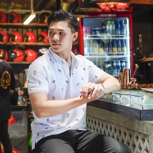 ÁO THUN POLO NAM HỌA TIẾT KIỂU