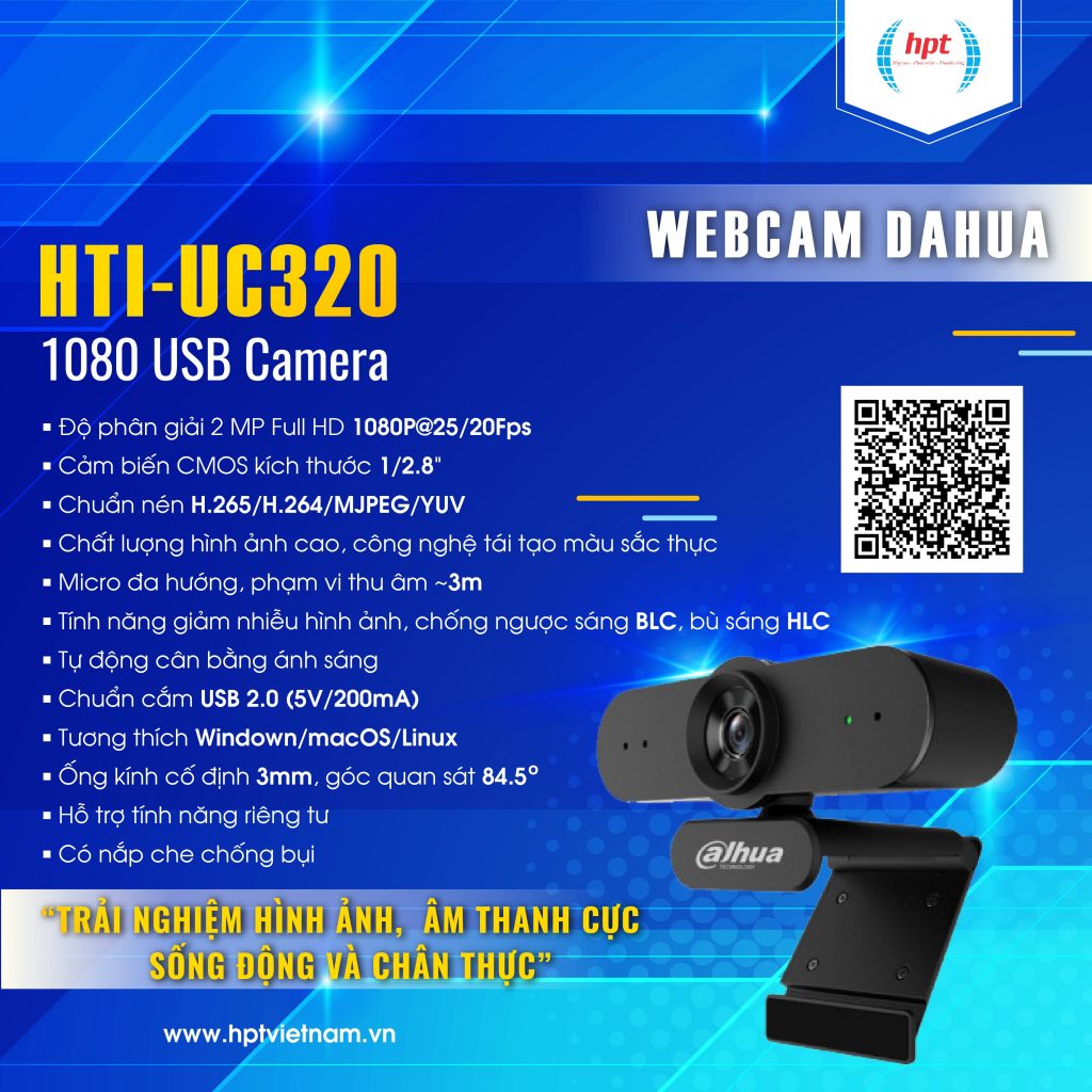 Webcam dahua HTI-UC320
