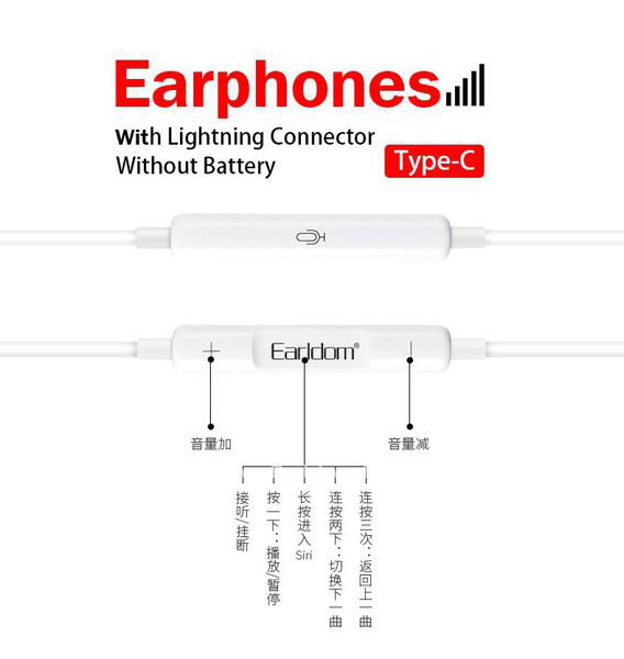 Tai nghe dây Earldom E19. Phân Phối bởi Đức Mỹ Store