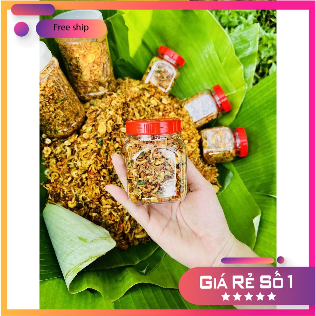 Hủ hành phi loại ngon nhất vàng giòn thơm ko trộn bột
