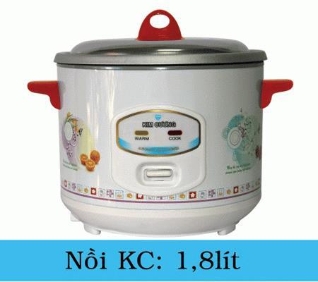 Nồi cơm điện Kim Cương nắp rời 1.8L