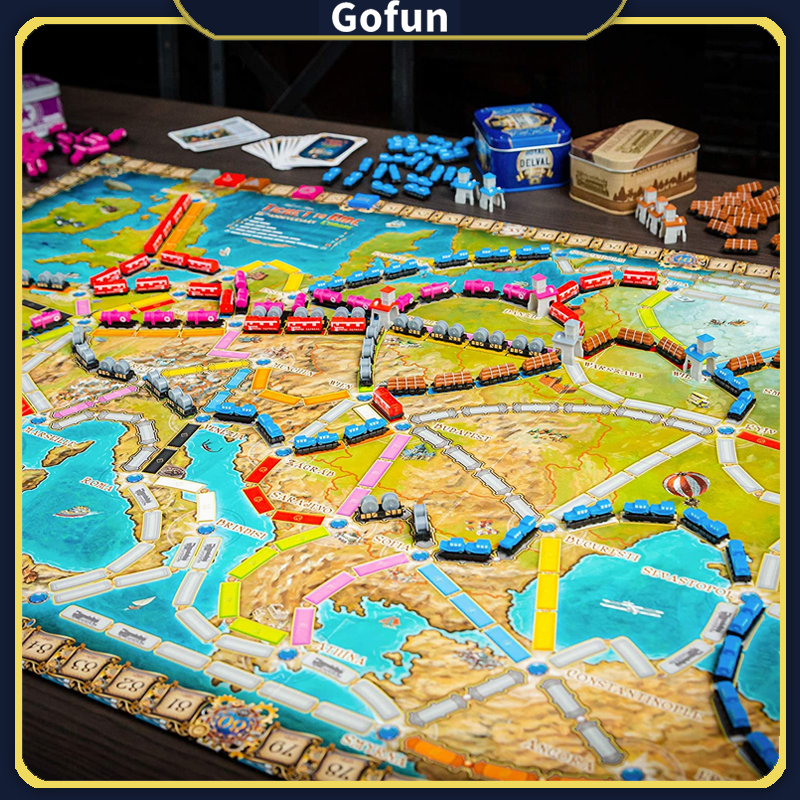 Ticket to Ride Deck Board Game EU Edition Party Friend Game