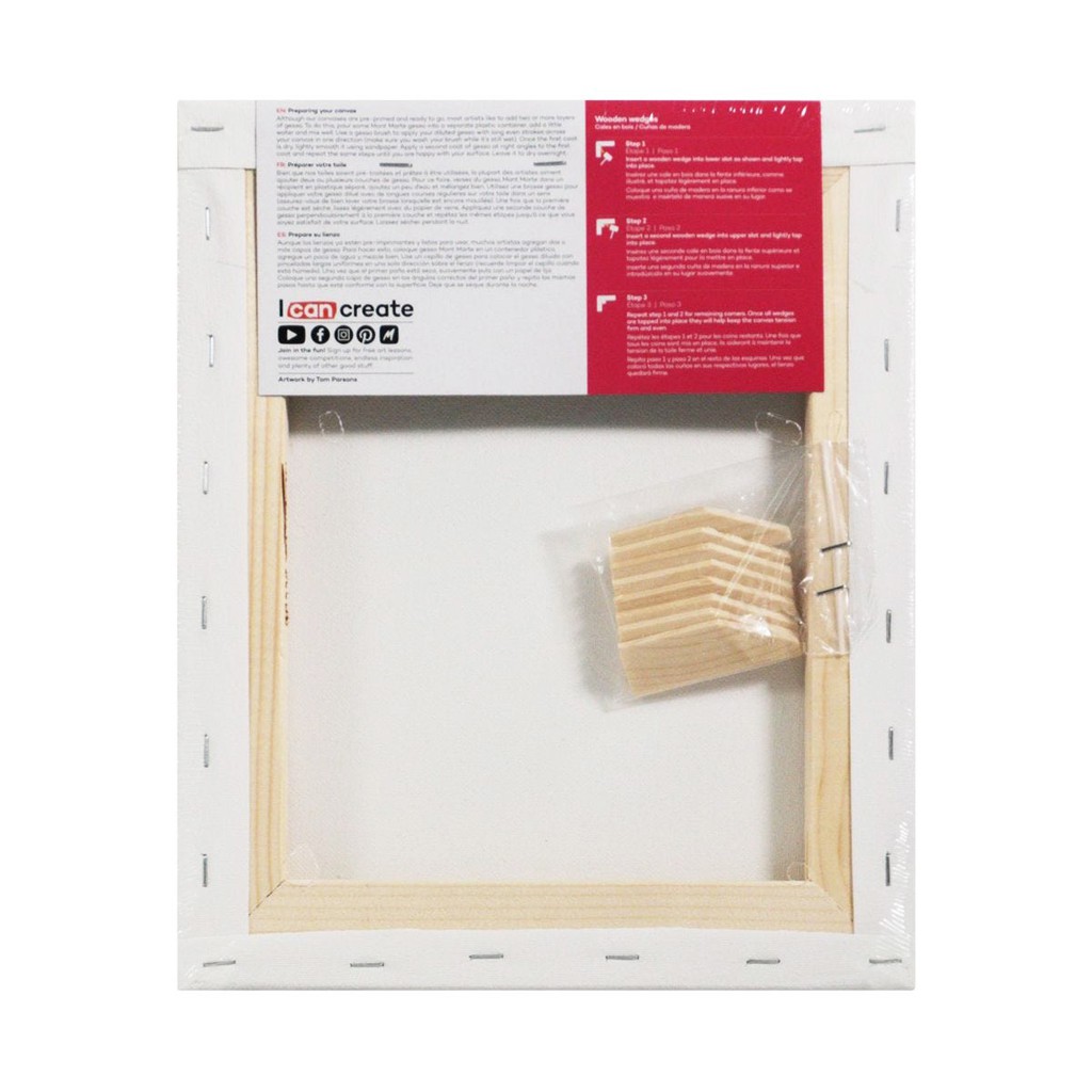 [Giao Hỏa Tốc] Khung Canvas Mont Marte CSST - Canvas Vẽ Tranh, Toan Vẽ Tranh