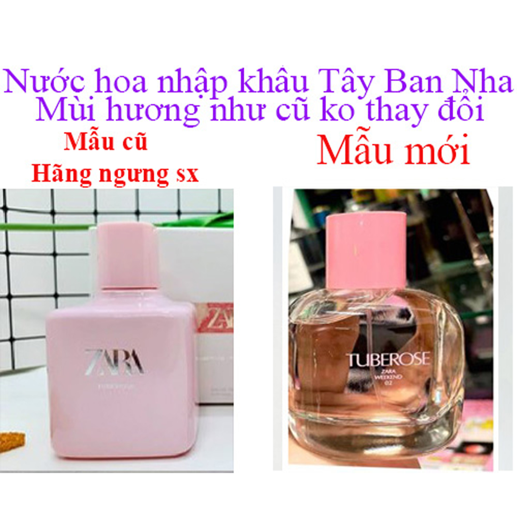 Nước hoa zara tuberose 90ml
