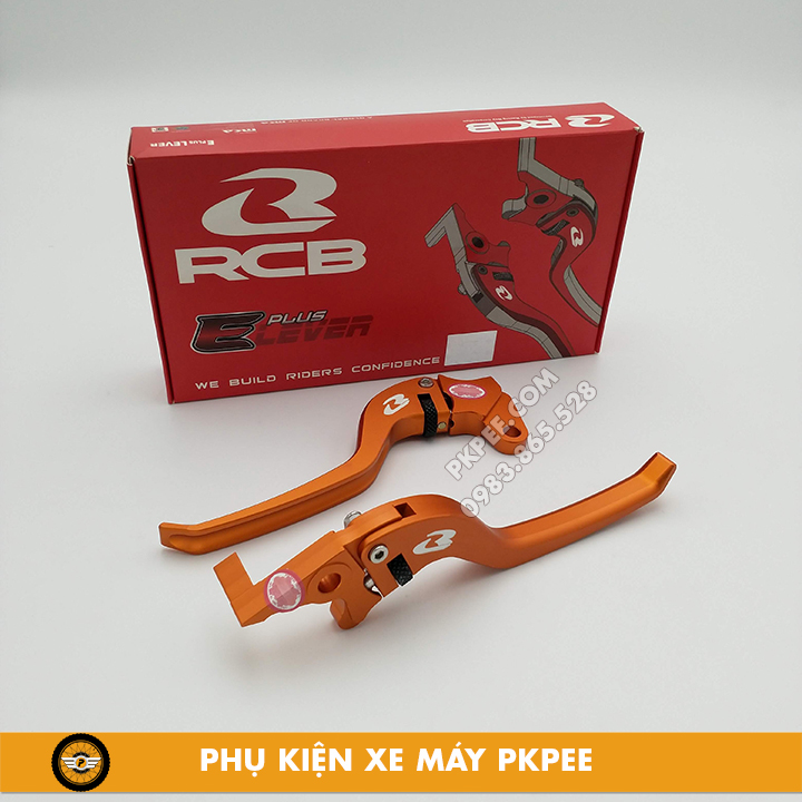 Một Cặp Tay Thắng Phanh, Tay Côn RCB E Plus Tăng Chỉnh Winner 150, Exciter 135-150