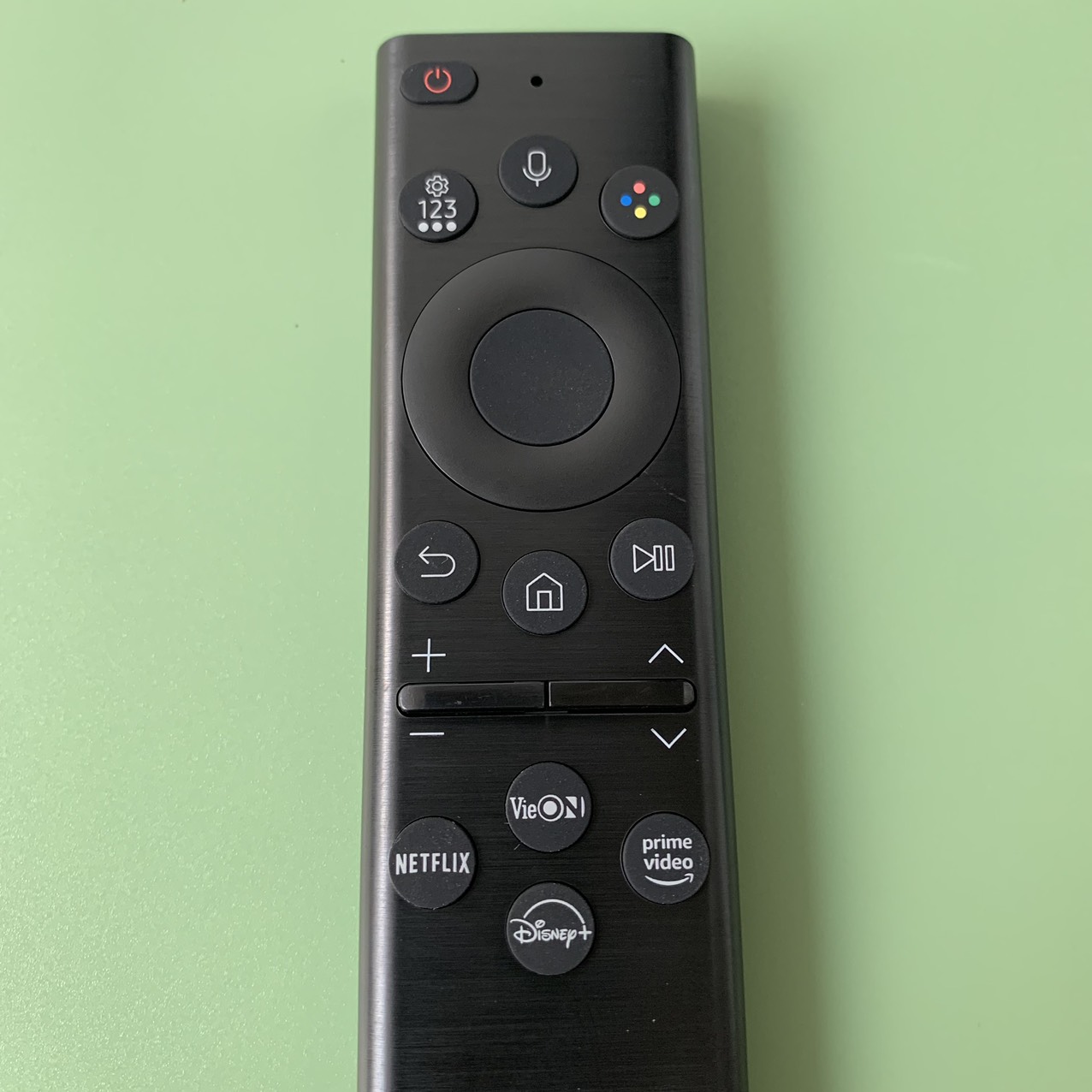 Điều khiển tivi Samsung năng lượng mặt trời hàng chính hãng theo TV, Remote samsung giọng nói Qled hàng Việt Nam