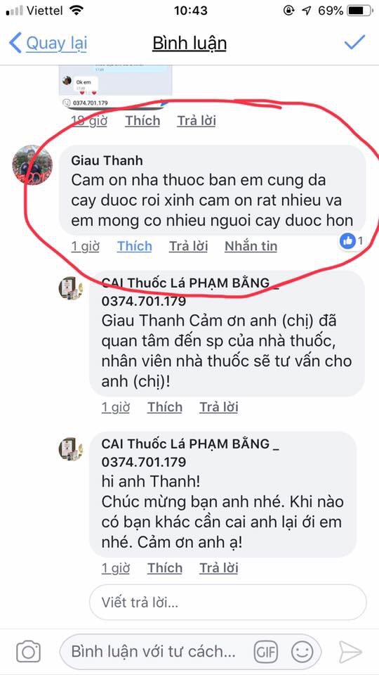 Cai thuoc lá Phạm Bằng [cai thành công sau 3-5 ngày]