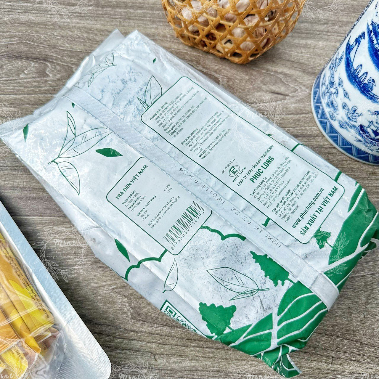 Trà Đen Phúc Long - Túi 500Gram