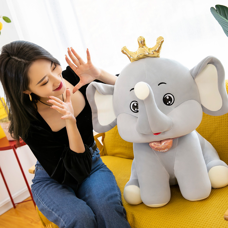 Gấu Bông Voi ngồi  Cao Cấp HM size 25cm