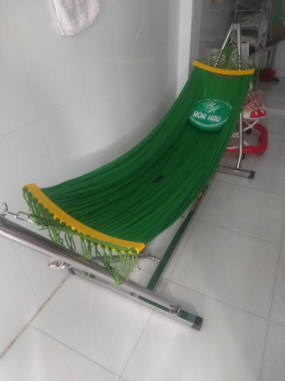 Khung võng xếp inox thang vuông( Bao gồm khung và lưới)