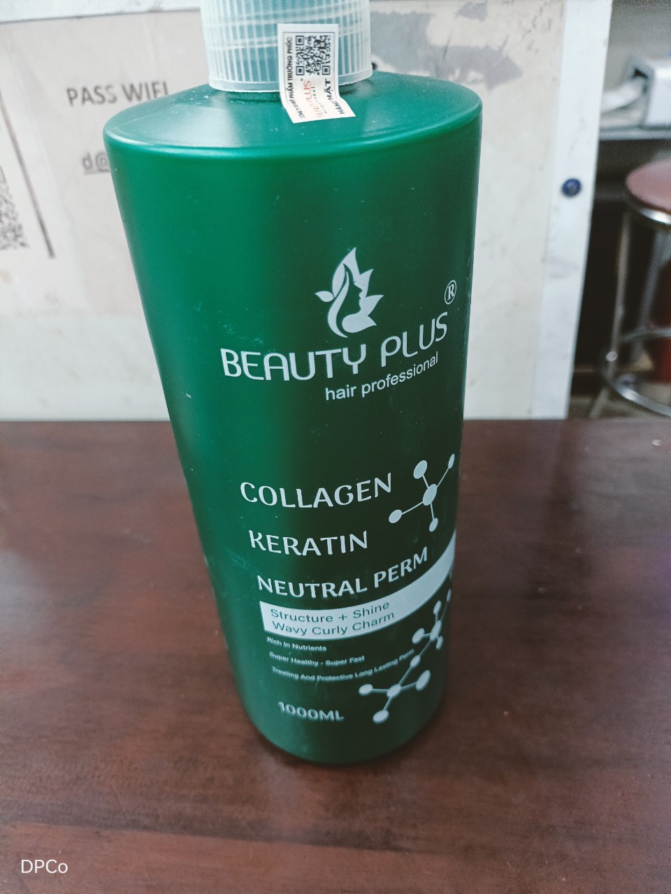[HCM]Dập uốn tóc đa năng Collagen Beauty Plus 1000ml