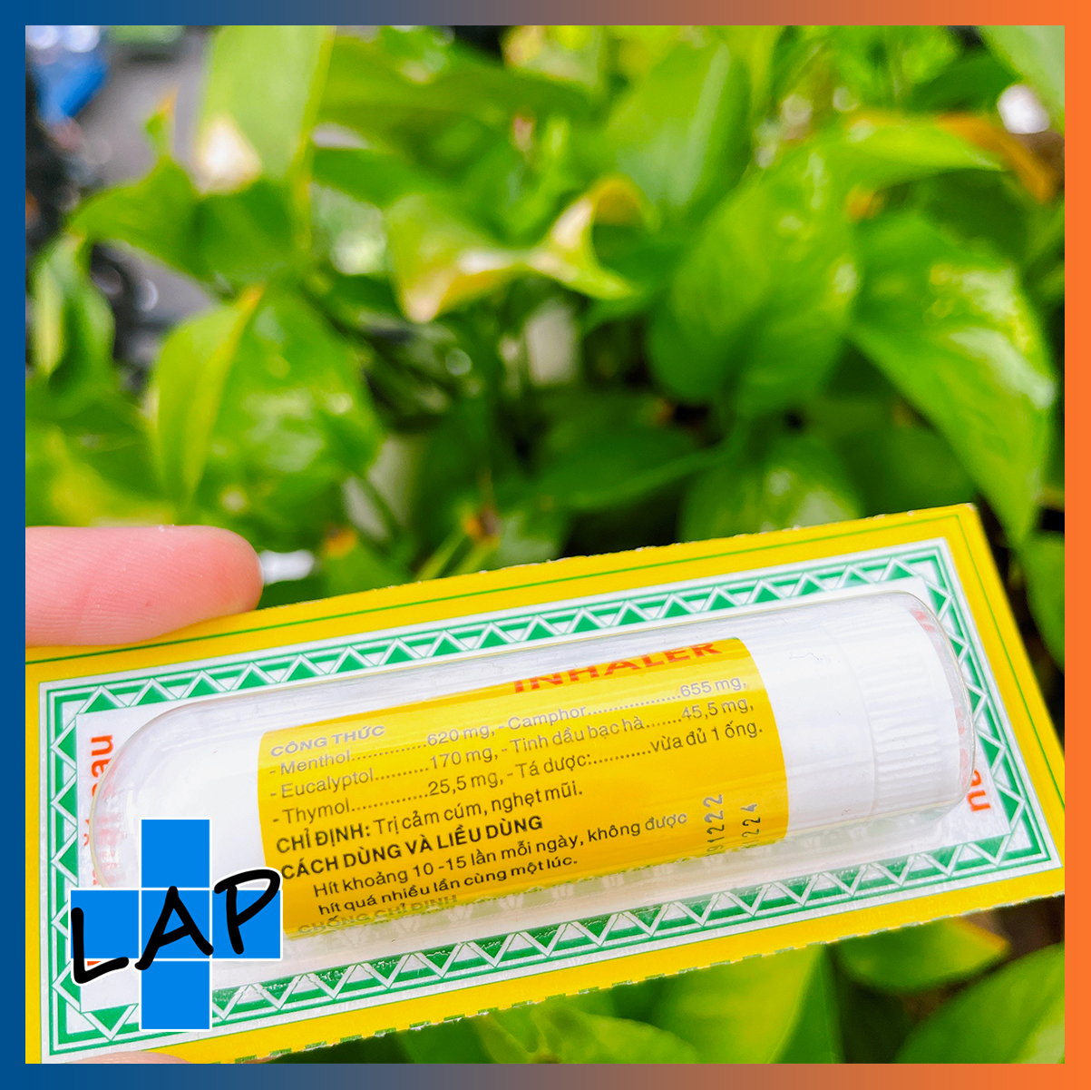 Ống hít thông mũi INHALER PHARMEDIC.