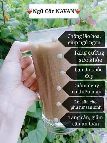 bột ngũ cốc navan 500gr
