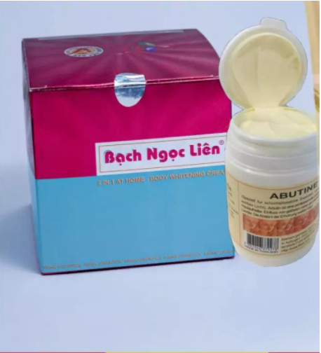 [SIÊU TRẮNG NHANH]Combo Kem Body Bạch Ngọc Liên & Kích Trắng Abutine 3C3 150gr