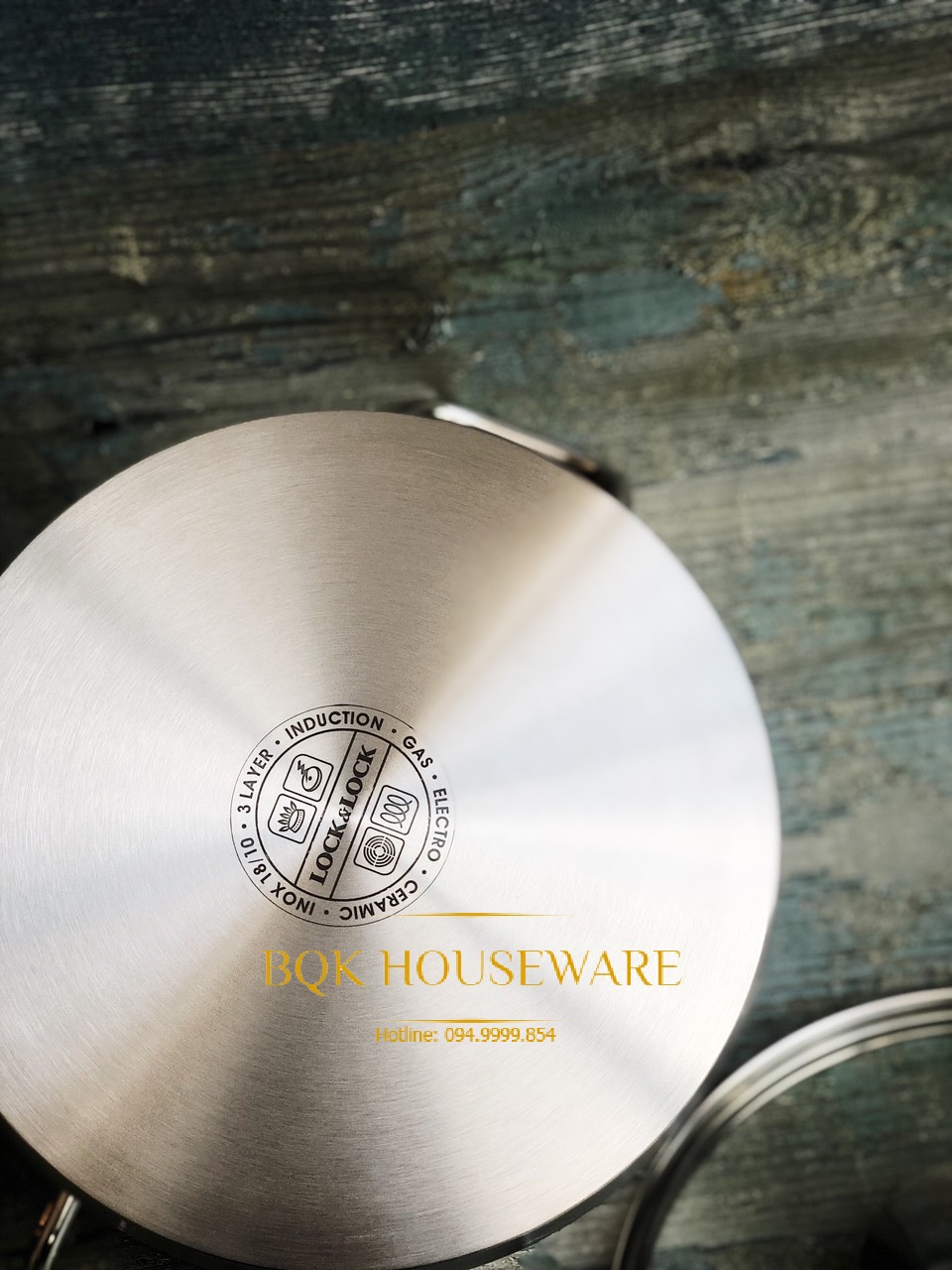[HCM]Nồi inox Lock&Lock Neo Charming size 24cm LCM3243