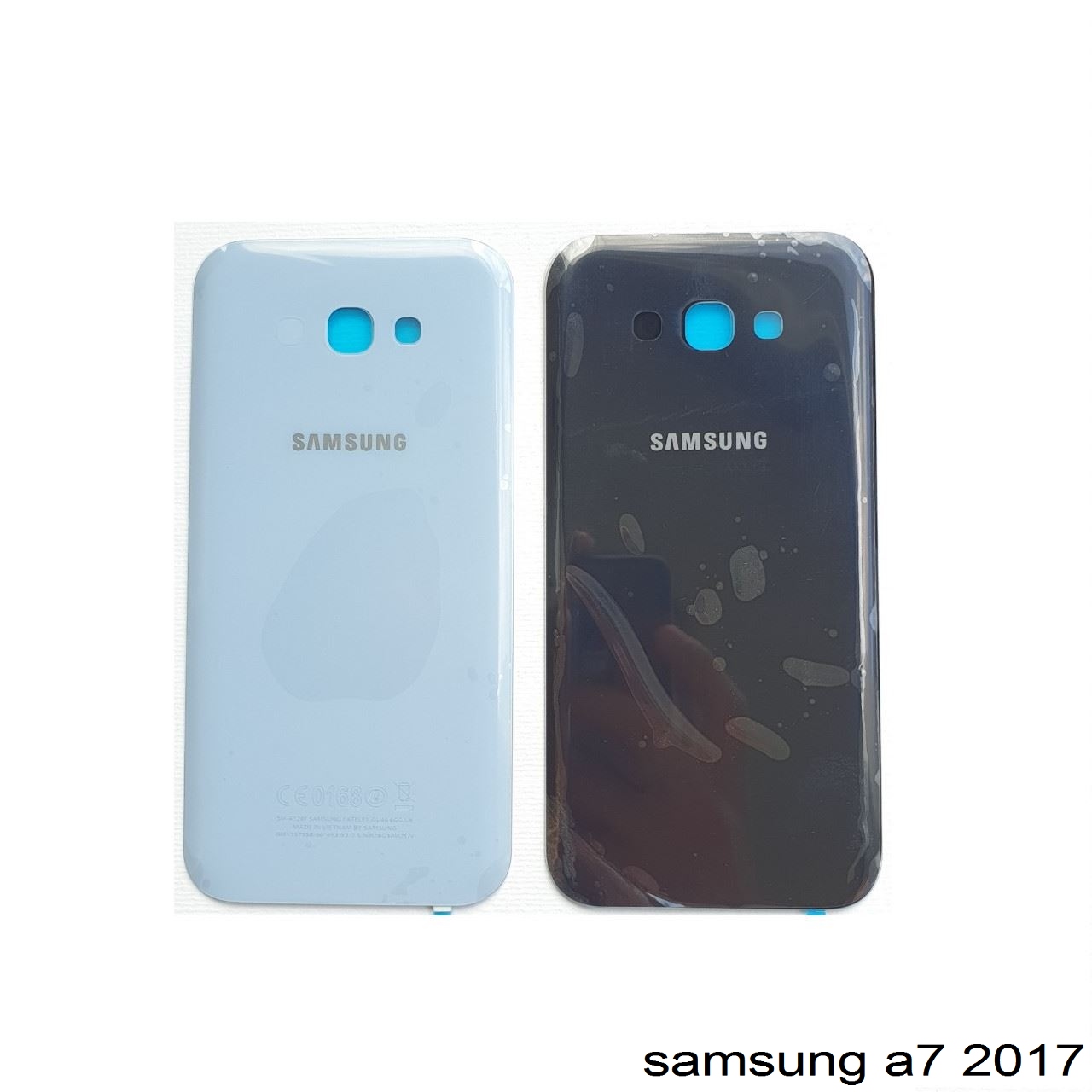 NẮP LƯNG SAMSUNG A7 2017 MÀU XANH, ĐEN