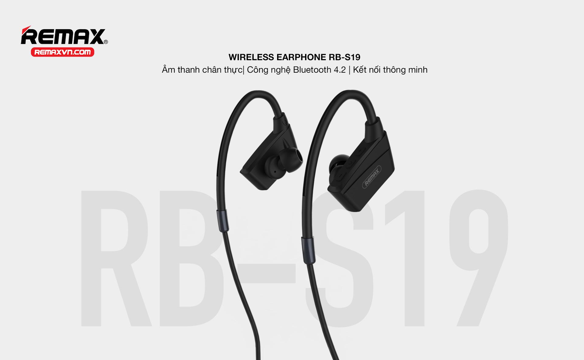 [HCM]Tai nghe Bluetooth REMAX RB-S19 - Phân Phối bởi Android World