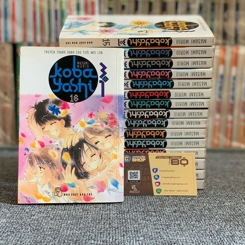 Truyện Kobayashi 3+1 tái bản trọn bộ 16 tập - Sách truyện Full bộ