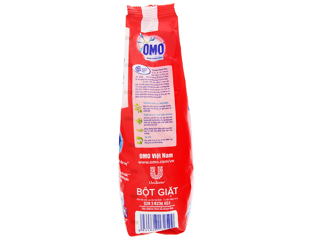 Bột giặt OMO hệ bọt thông minh 380g