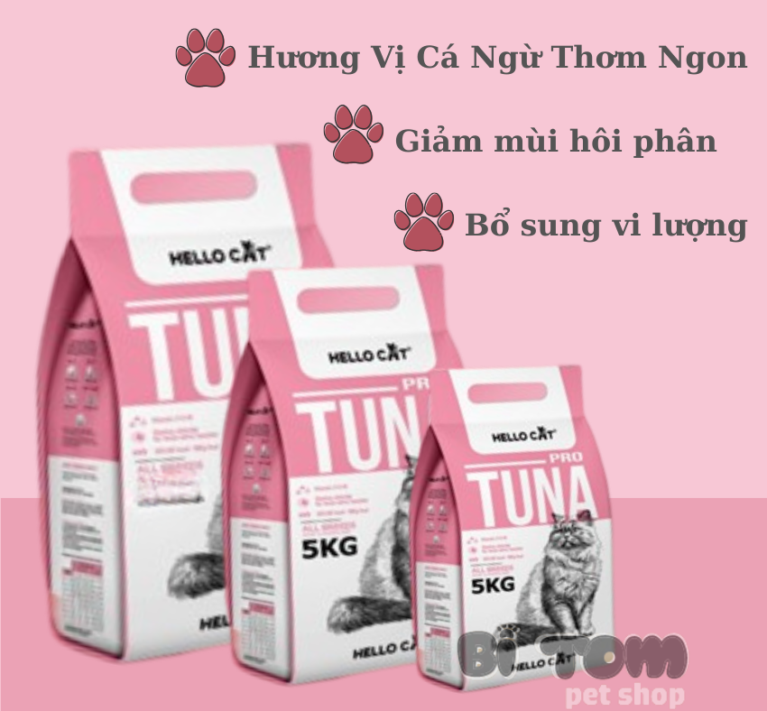 THỨC ĂN CHO MÈO TRƯỞNG THÀNH HELLO CAT