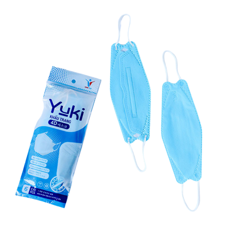 Khẩu trang Yoki 4D KF94 bịch 10 cái