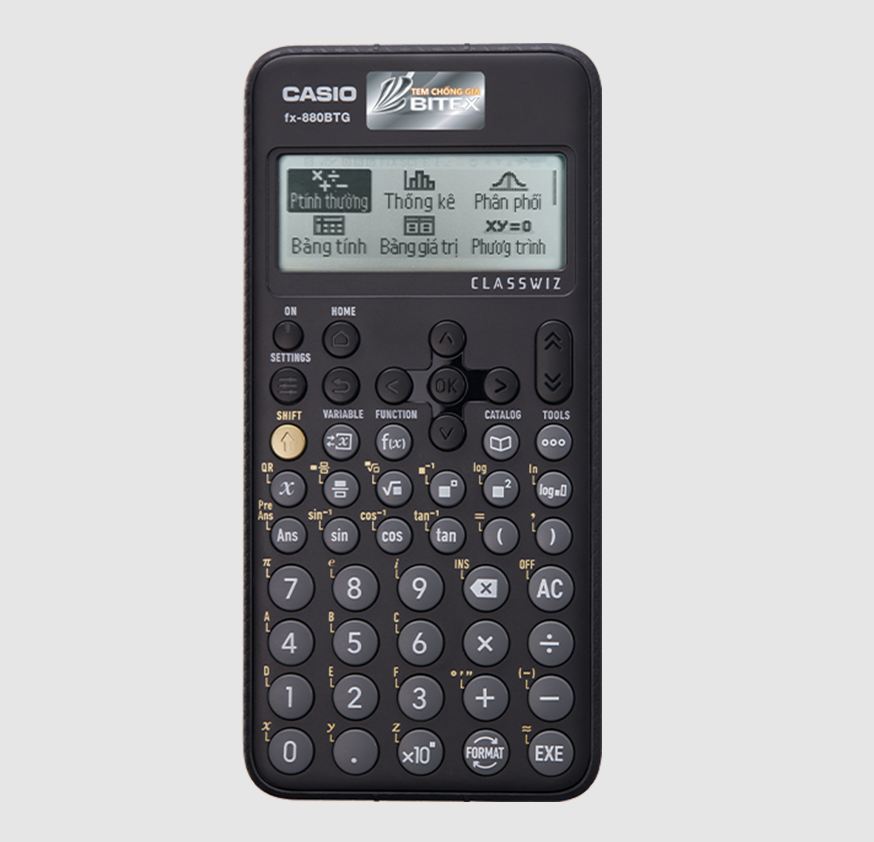 Máy Tính Casio FX 880 BTG Chính Hãng