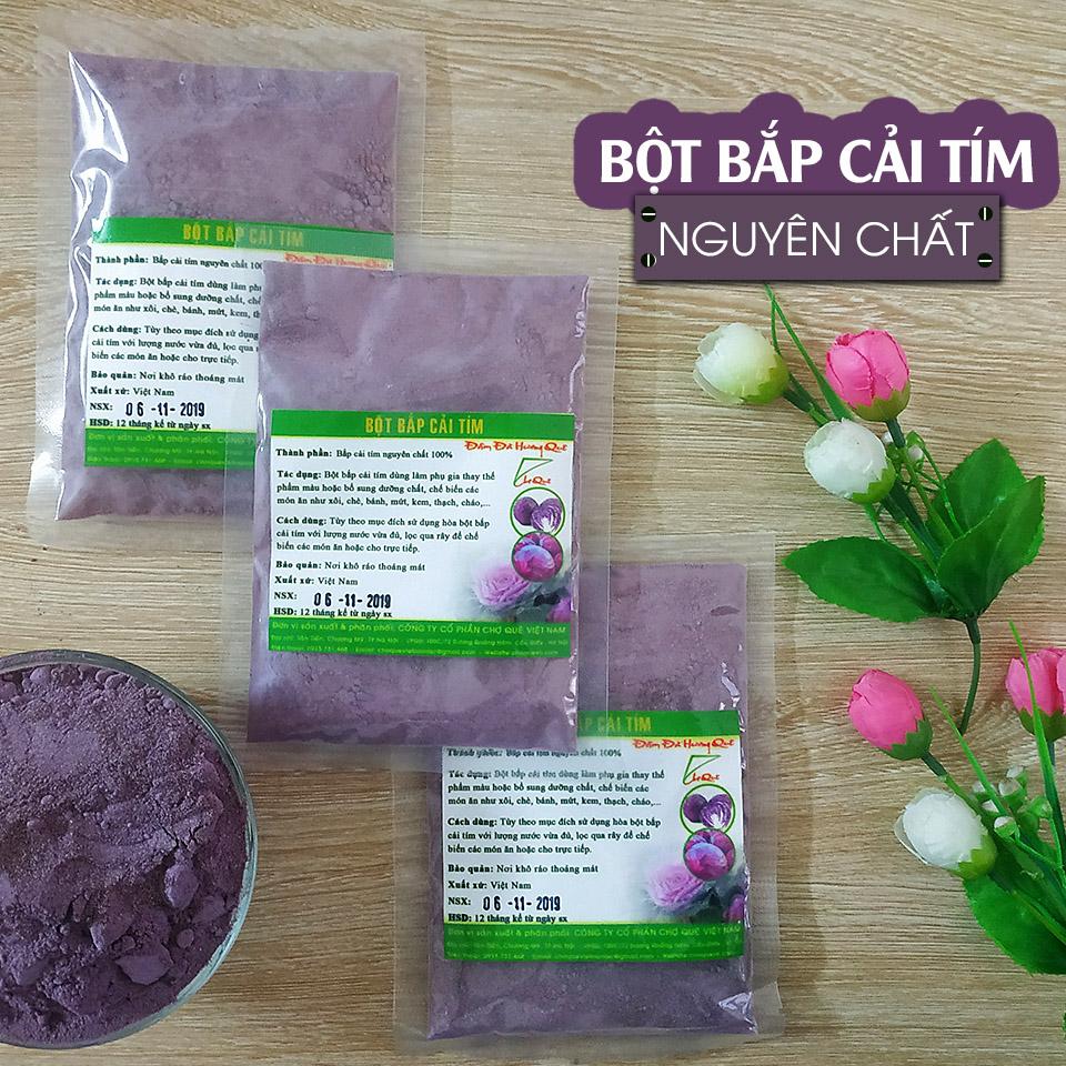 Bột Bắp Cải Tím Nguyên Chất 100g