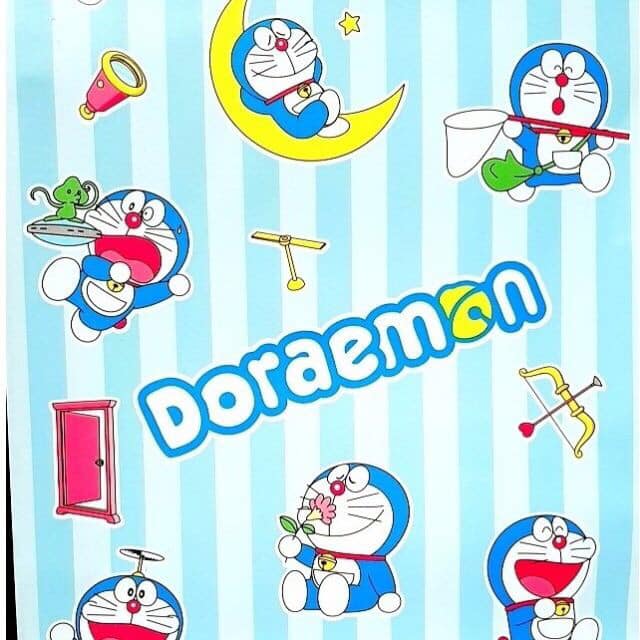 10M decal giấy dán tường Doremon hot nhất 2020 (10m x 0.45cm)