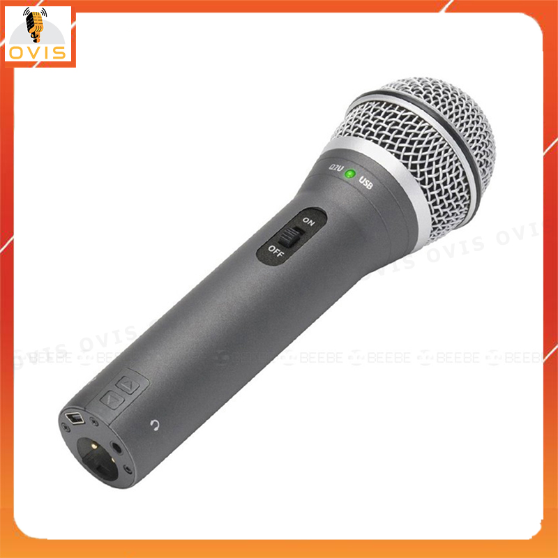 Samson Q2U - Micro USB Thu Âm Dynamic Sử Dụng 2 Chuẩn Kết Nối (USB 2.0 Digital và XLR Connector Analog)