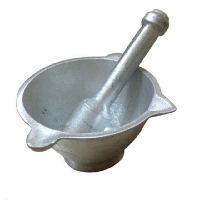 Bộ cối chày đúc nhôm dày dặn