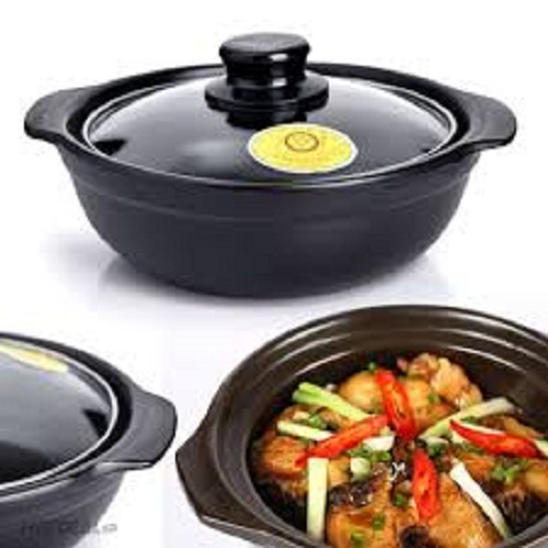 [HCM]Nồi đất kho thịt 20cm - Nồi đất kho thịt cá 20cm - Nồi đất kho tộ