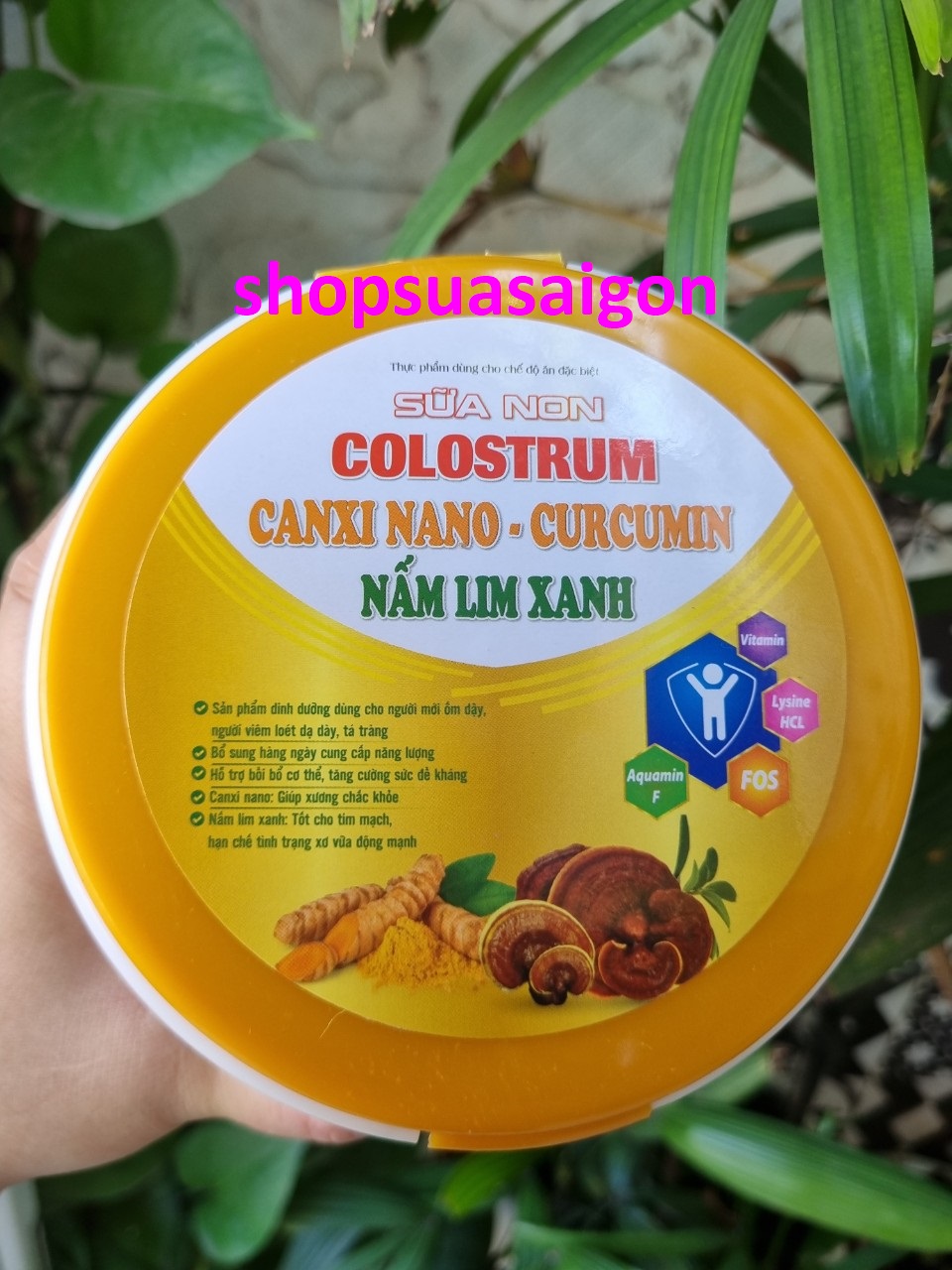 [Combo 3hộp 900gr, HSD 2027] Sữa NON COLOSTRUM-CANXI NANO-NẤM LIM XANH