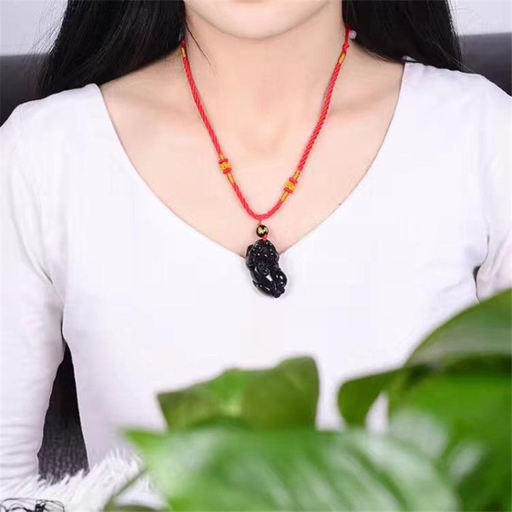 [HCM]Vòng Cổ Tỳ Hưu Opal Đen Tự Nhiên