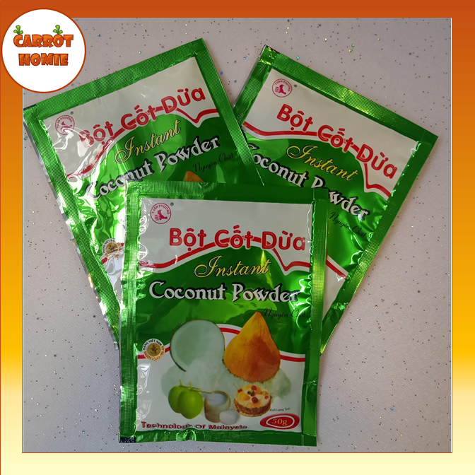 Bột Cốt Dừa/Coconut Powder Gói 50g