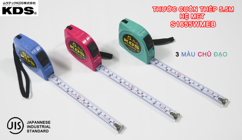 Thước cuộn Nhật Bản KDS hệ Met