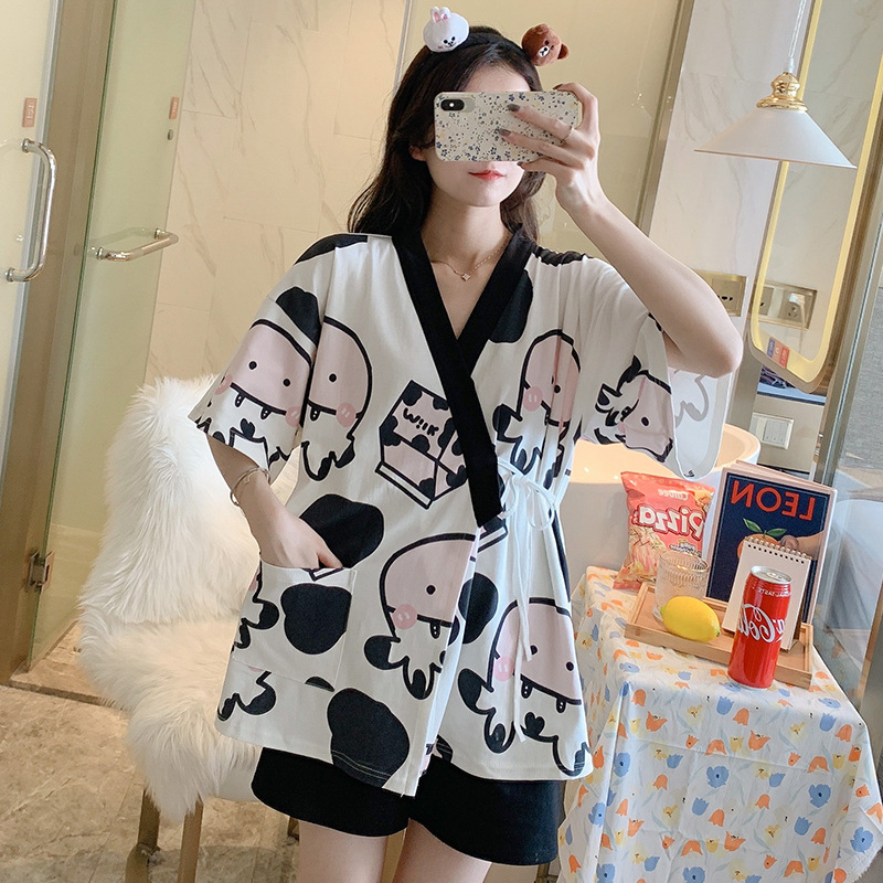 Bộ mặc nhà Bigsize đồ ngủ nữ lụa thoáng mát BC26