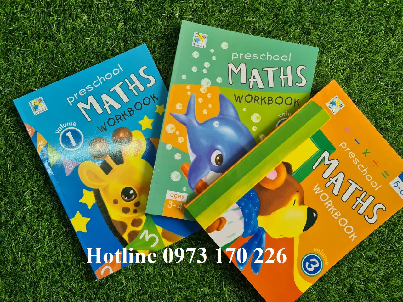 Preschool Maths Workbook - Trọn bộ 3 cuốn