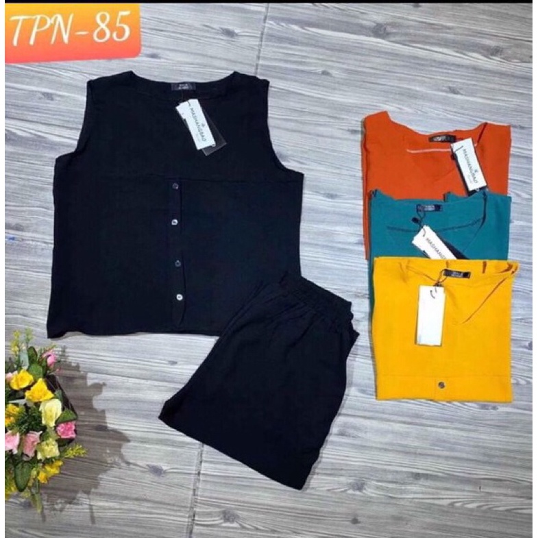 bộ đũi lụa 5 khuy 4 màu đủ size 45-60kg