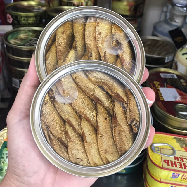 Cá trích ngâm dầu 160g