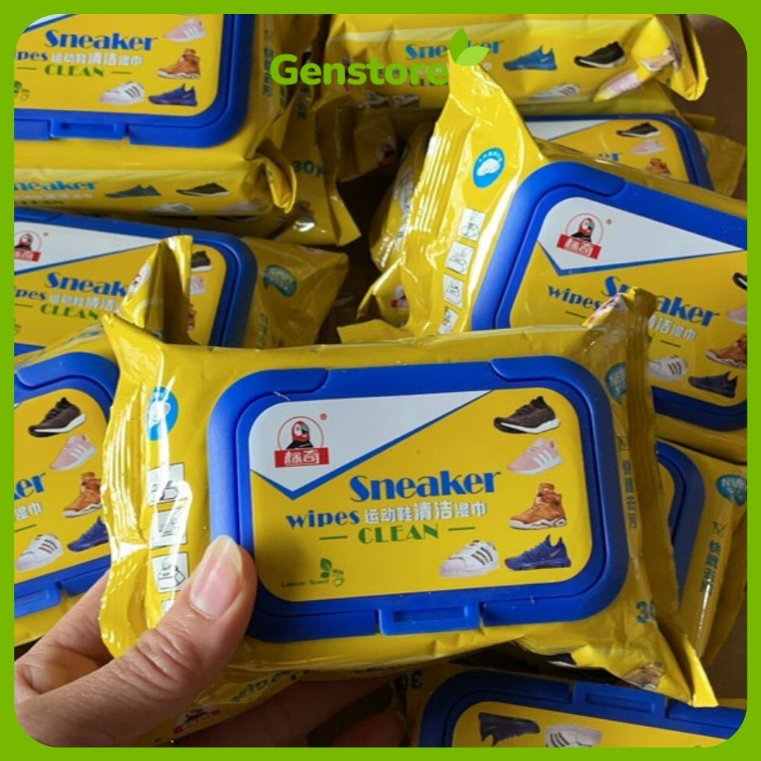 Khăn giấy lau vệ sinh giày [Túi 30 tờ]