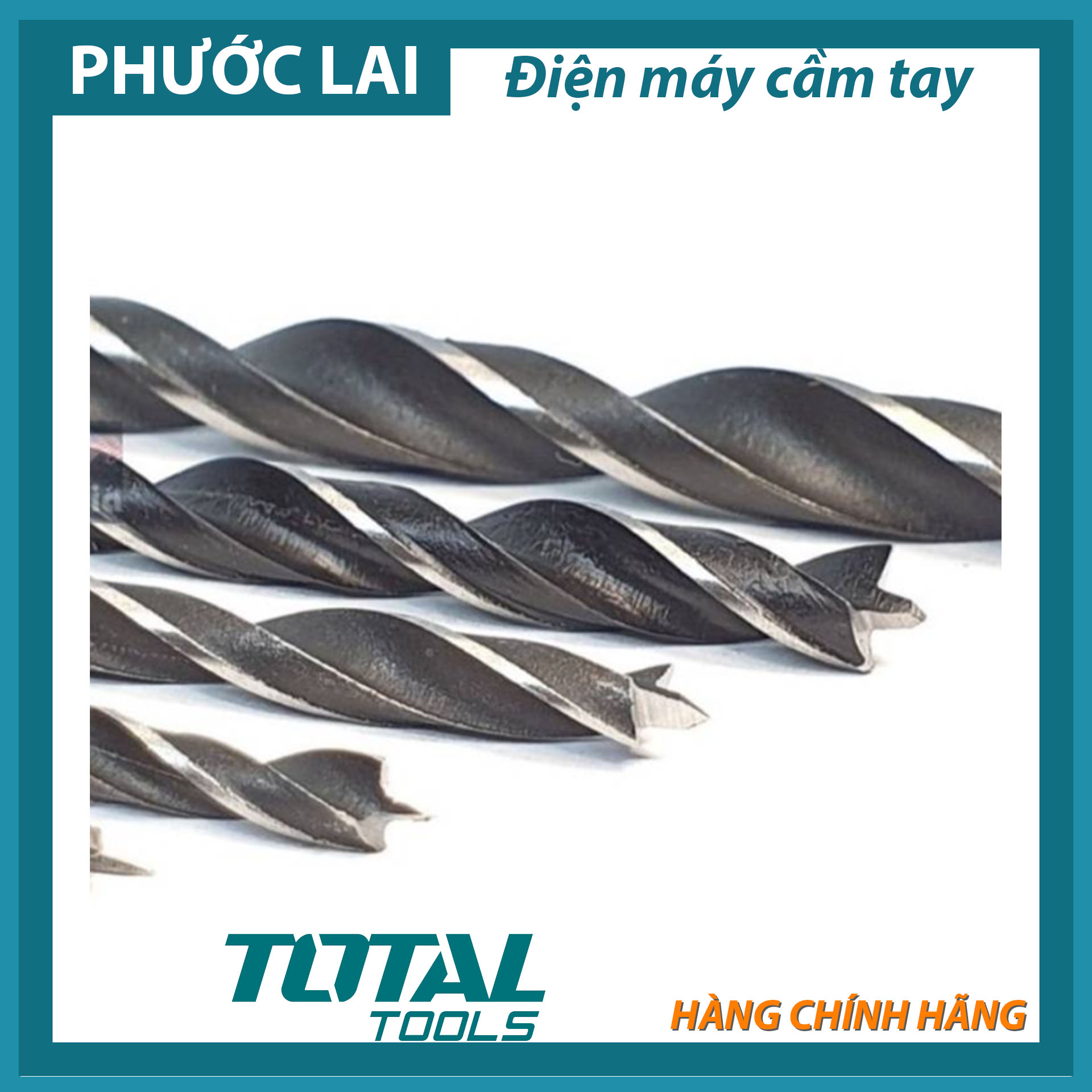 Bộ 5 mũi khoan gỗ 3-8mm Total TACSD7055