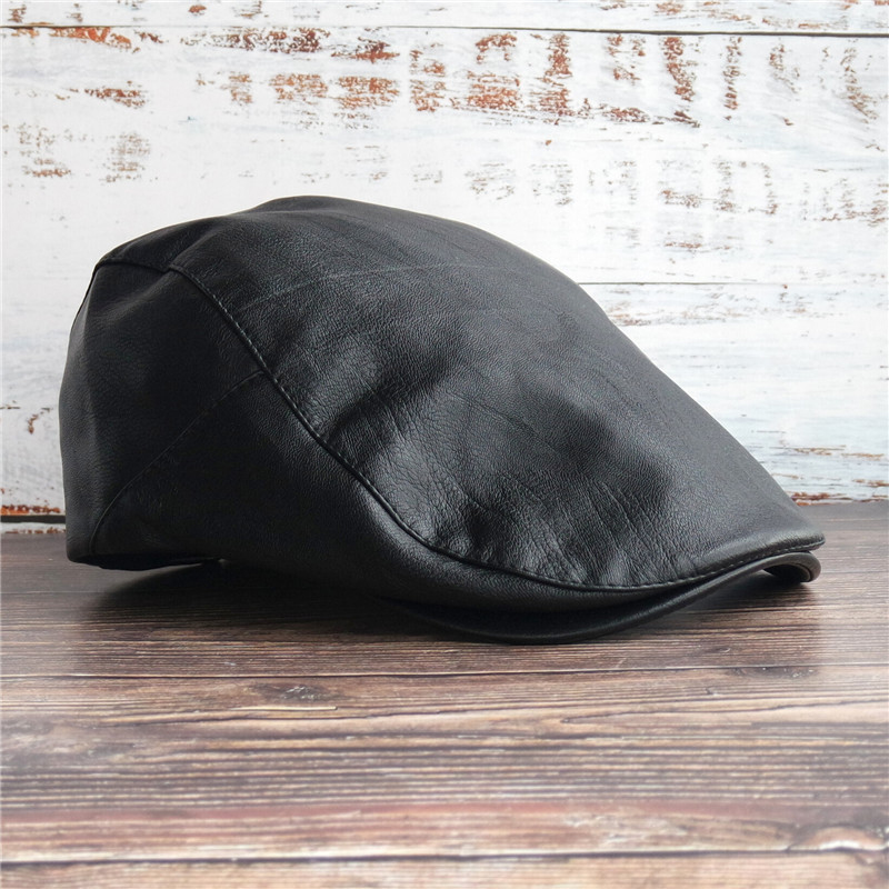 Mũ beret da thời trang vintage (Có đủ màu)