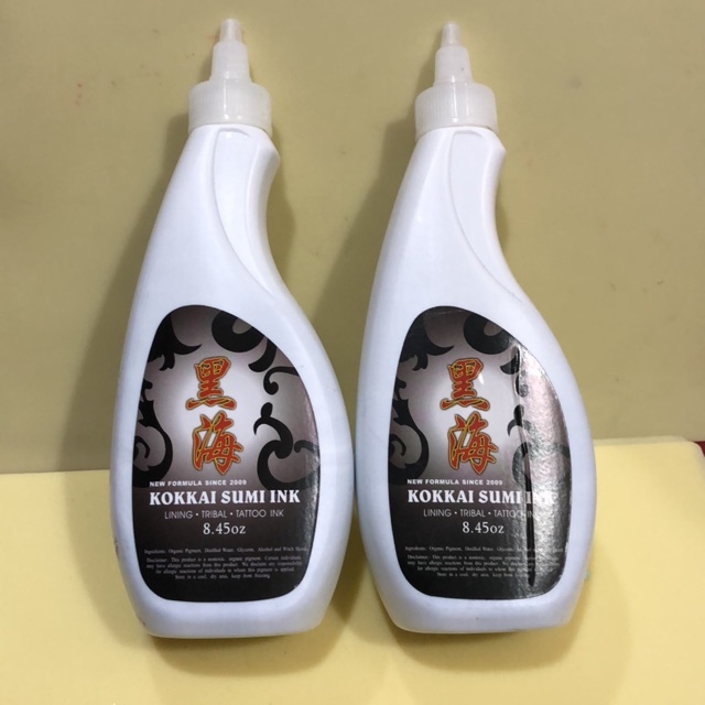 Mực xăm đen Kokkai Sumi 30ml Nhật Bản