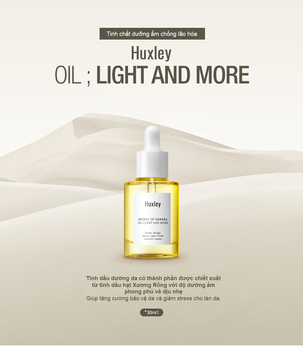 Serum Huxley Grab Water; Huxley Essence Brightly Ever After 30ml