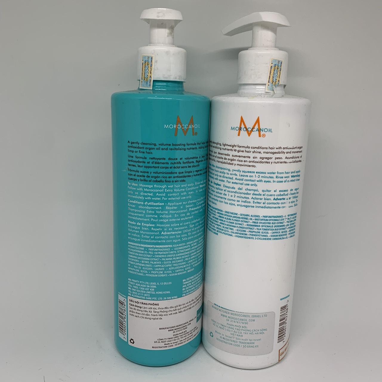 [HCM]Dầu gội xả suôn mượt Smooth Moroccanoil 500mlx2