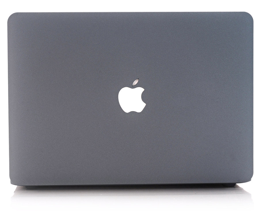 Case ,Ốp Macbook Màu Xám Đủ Dòng (Tặng Kèm Nút Chống Bụi )
