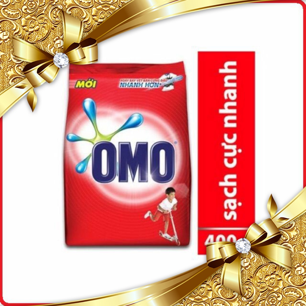 Bột Giặt OMO 400g Đánh Bay Mọi Vết Bẩn