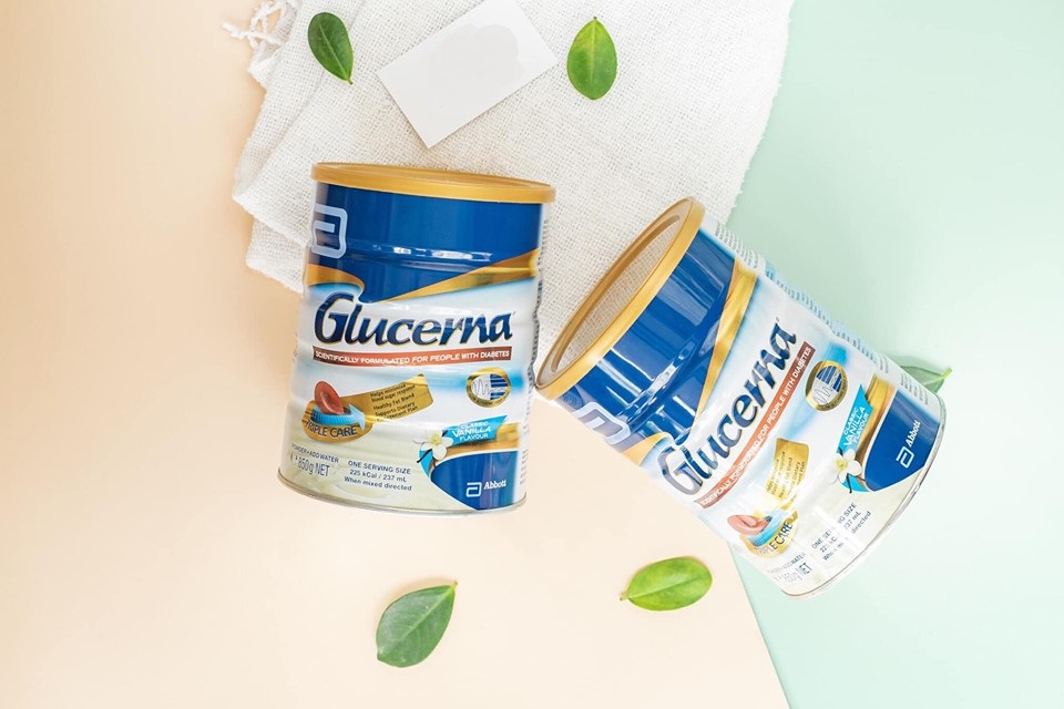 SỮA BỘT GLUCERNA ÚC 850g - dành cho người tiểu đường