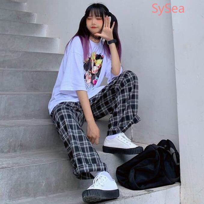 Quần kate caro phong cách cá tính TTSLA0448