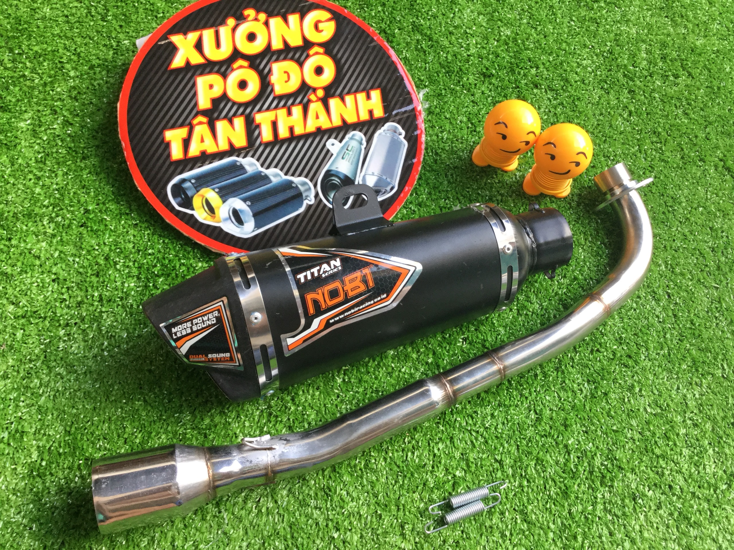 Bộ pô nobi đen full cổ wave 50 - 100, cup, dream, 67, axelo, exciter 50cc,...,Sản Phẩm Chất Lượng, Gian Hàng Uy Tín, Giá Cả Cực Tốt, Mua Ngay.